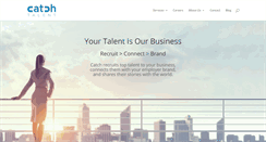 Desktop Screenshot of catchtalent.com